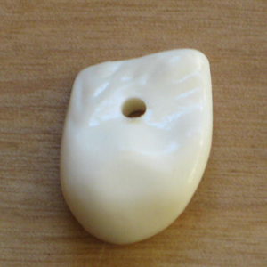 plastic elk tooth